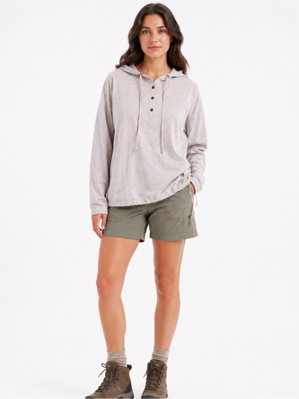 Mountain Hardwear Mallorca Stretch Long-Sleeve Shirt Windbreaker Purple Dusk